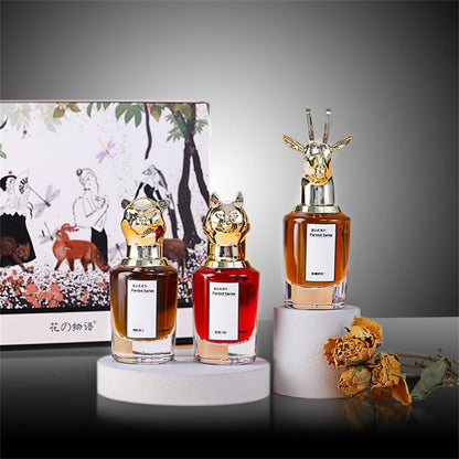 Women Perfume  Gift Box Three Piece Lasting Fragrance Body Spray Plant Floral Scent Pheromone Eau De Parfum Cologne Men Parfumer