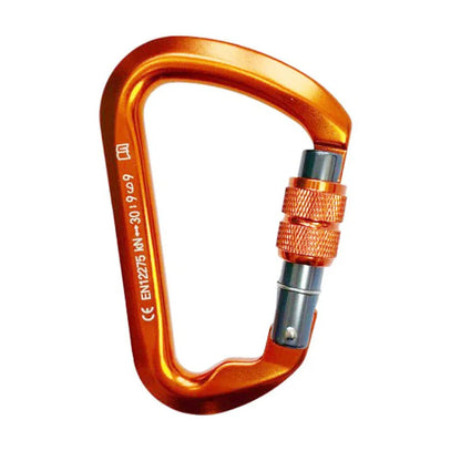 Carabiner Rock Climbing Mountain Landing 30kN High Altitude Operation Equipment Outdoor Aluminum Alloy Safety Buckle Hook