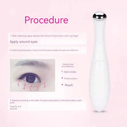 Home Electric Eye Massage Beauty Instrument Exquisite Eye Skin De-Bagging De-Watering Reduce Fine Lines Care Instrument