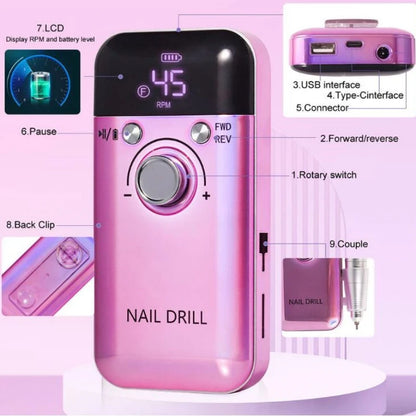 Electric Nail Drill Machine