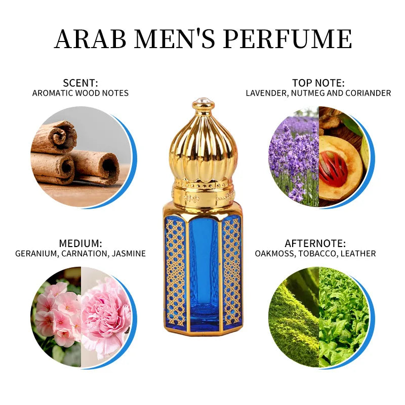 Gulong Blue Church Perfume in The United Arab Emirates of The Middle East Men's Fragrance Lasting and Portable Groomsmen Gifts