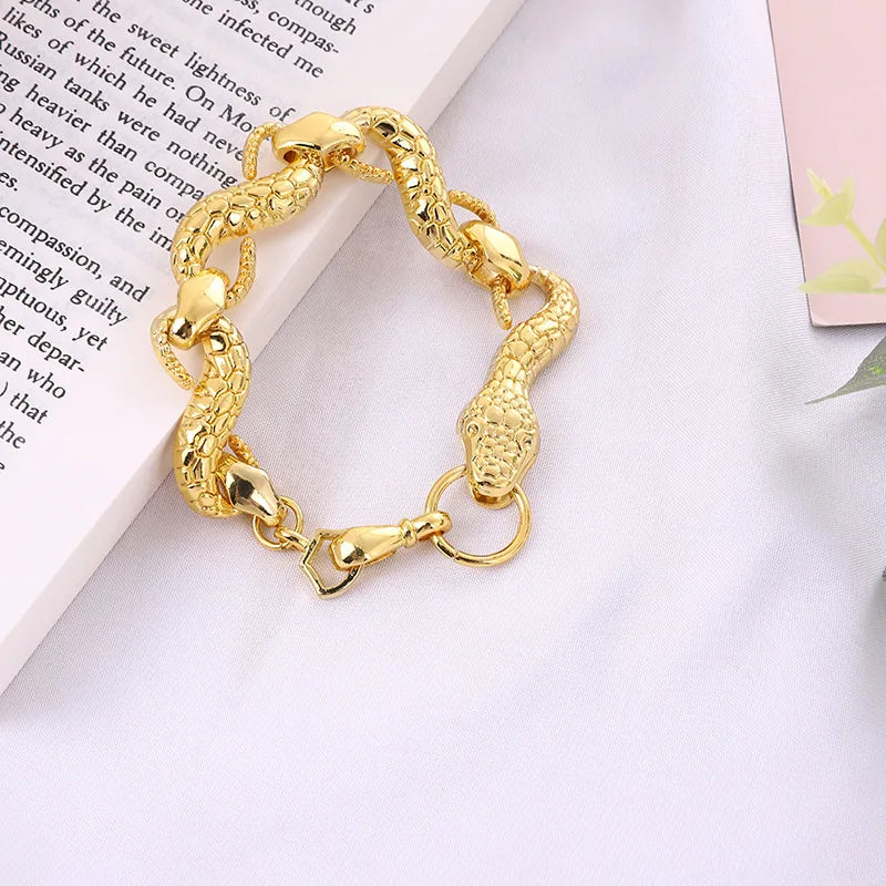 2025 Snake Bracelet Fashion Jewelry Vintage Gift for Men Women