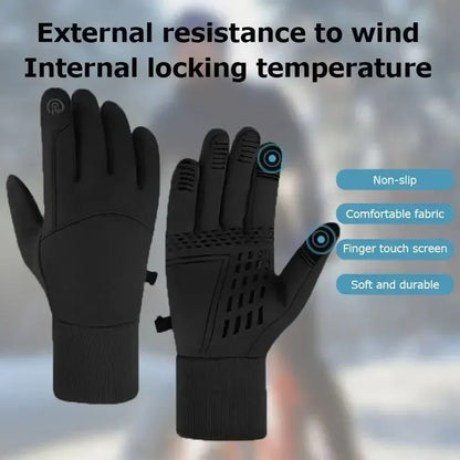 Winter Gloves Touch Screen Water Resistant Windproof Thermal for Running Ski Cycling Driving Hiking - Warm Gifts for Men Women