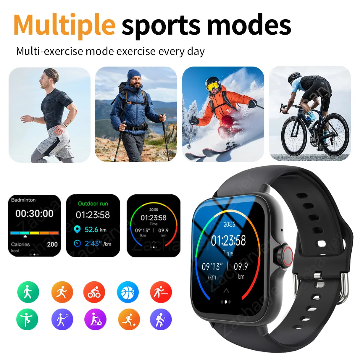 Outdoor sports smartwatch