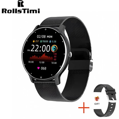 Smart Watch Men Bluetooth Call 24H Heart Rate Monitor Women Sports Fitness IP67 Waterproof Smart Watch For Android IOS 2024 New