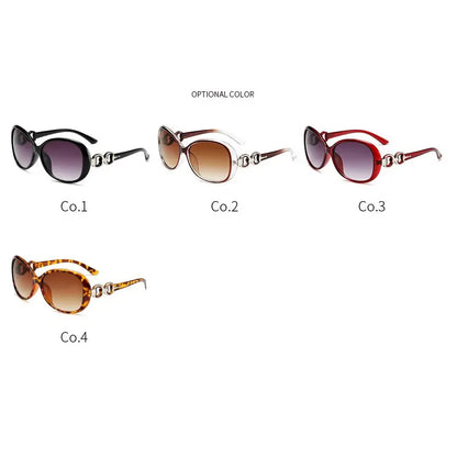 New Fashion Sunglasses Trend Large Frame Sunglasses Women Gradient Street Photo Glasses