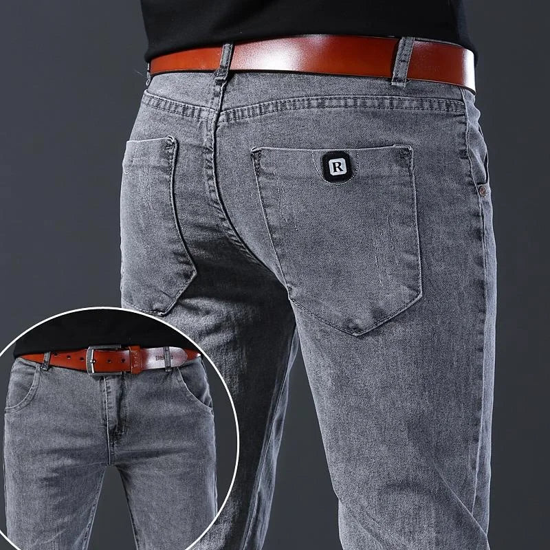 Jeans Slim Straight Pants