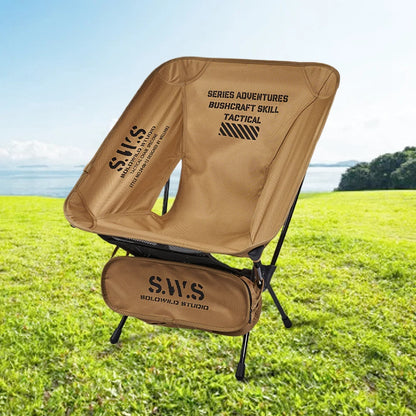 Ultralight Folding Chair Oxford Cloth Lightweight Tourist Chairs Portable Camping Longue Seat for Outdoor Camping Hiking Fishing