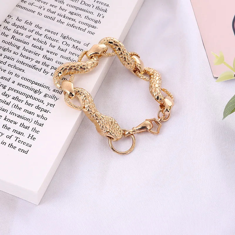 2025 Snake Bracelet Fashion Jewelry Vintage Gift for Men Women