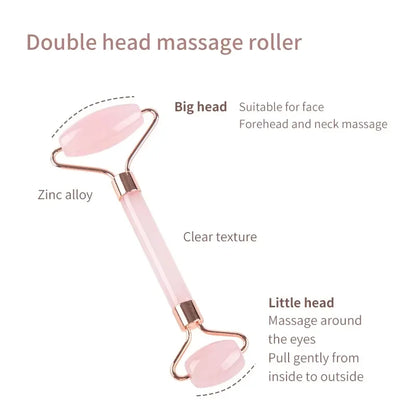 Roller & Gua Sha, Face Roller, Facial Roller Skin Care Tools Massager Resin Facial Massage For Face, Eyes, Neck, Body