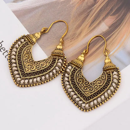 Bohemia Antique Bronze Indian Earrings