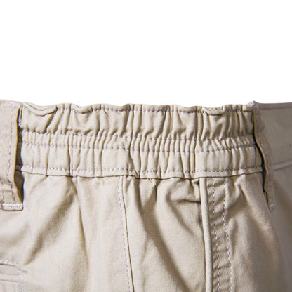 100% Cotton Solid Casual Shorts