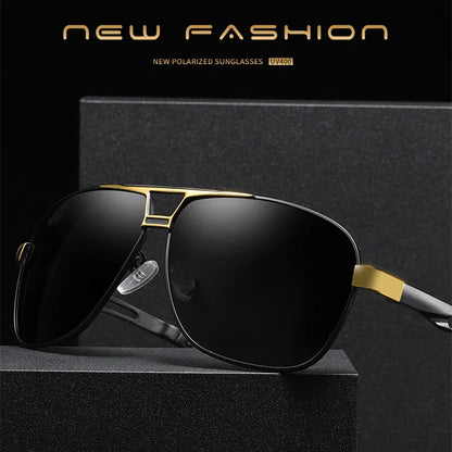 1-2PCS 2024 New Square Photochromic Polarized Sunglasses Men Change Color Sun Glasses Chameleon Anti-glare Driving Oculos De Sol