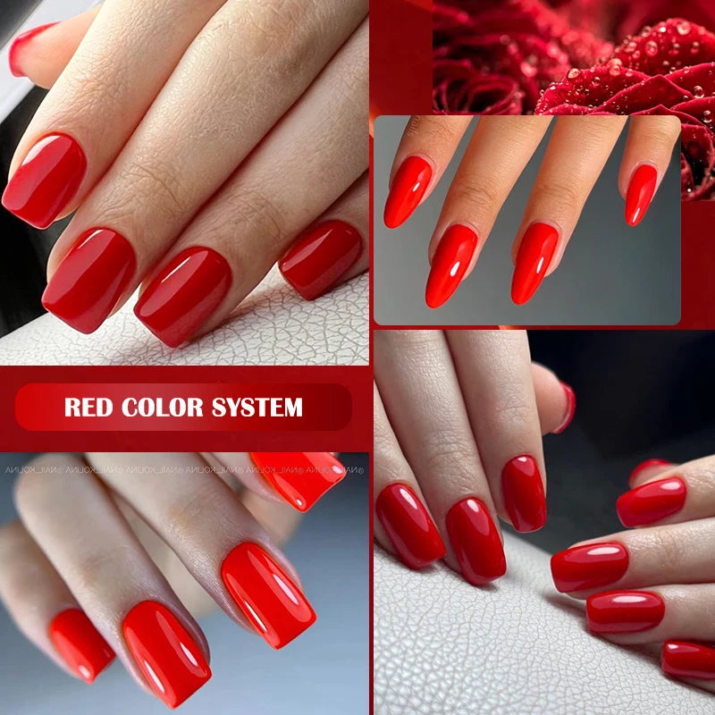 7M Nail Gel Polish Red Colorful For Manicure