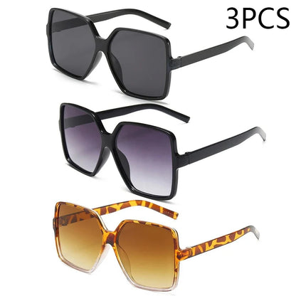 New Trend Full-frame Large Square Sunglasses Fashion Y2k Ladies Sunglasses