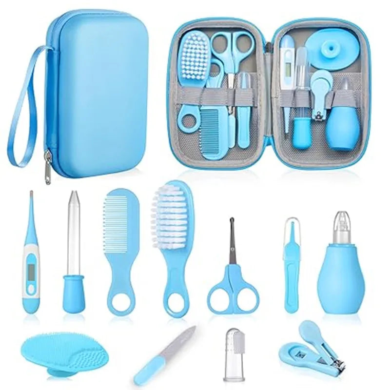 Newborn daily nail Care kit Nail clipper tool Health kit Thermometer Comb Care kit