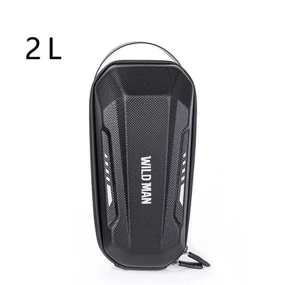 Electric Scooter Front Bag Waterproof Folding EVA Hard Shell Bags Bicycle Handlebar Hanging Bag Carry Bag Storage Accessories