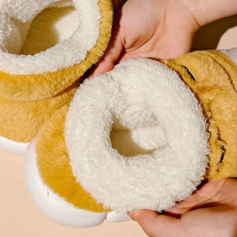 New tiger paw slippers