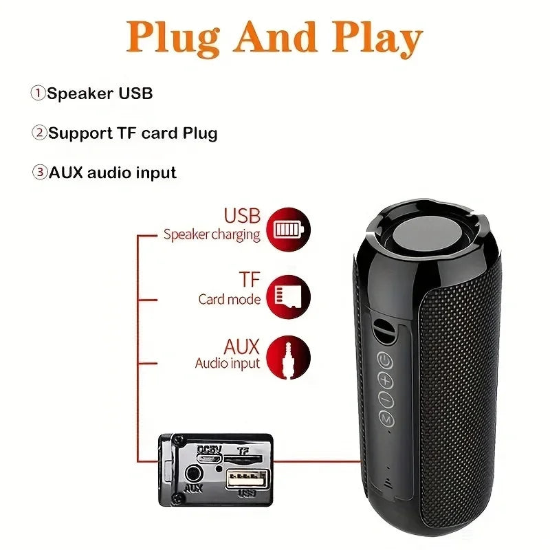 Portable Bluetooth Speaker Outdoor Wireless