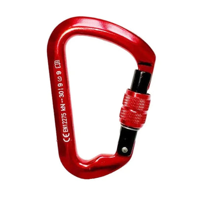 Carabiner Rock Climbing Mountain Landing 30kN High Altitude Operation Equipment Outdoor Aluminum Alloy Safety Buckle Hook