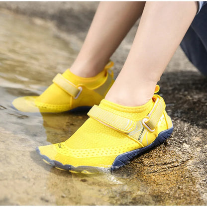 Water Shoes Men Women Beach Aqua Shoes Quick Dry Children Barefoot Upstream Hiking Parent-Child Wading Sneakers Swimming Shoes