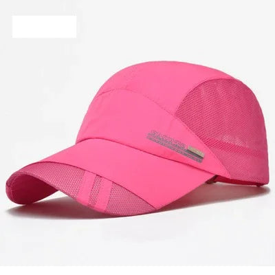 Adjustable Quick Dry Braethable Hat Running Baseball Summer Mesh Cap Visor Sports Cool Fashion Hot Outdoor Popular Men Women