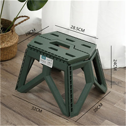 Portable Folding Stool Thickened Small Bench Outdoor Camping Stool Stool Stall Stool Fishing Stool Portable Plastic Low Stool