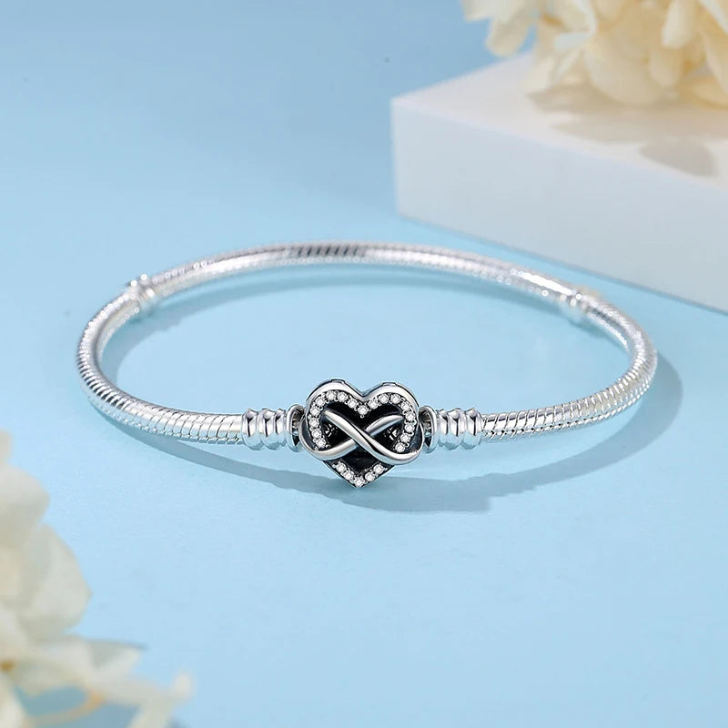 Original 925 Sterling Silver Bracelets - Length 16 -18 cm