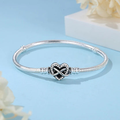 Original 925 Sterling Silver Bracelets - Length 16 -18 cm