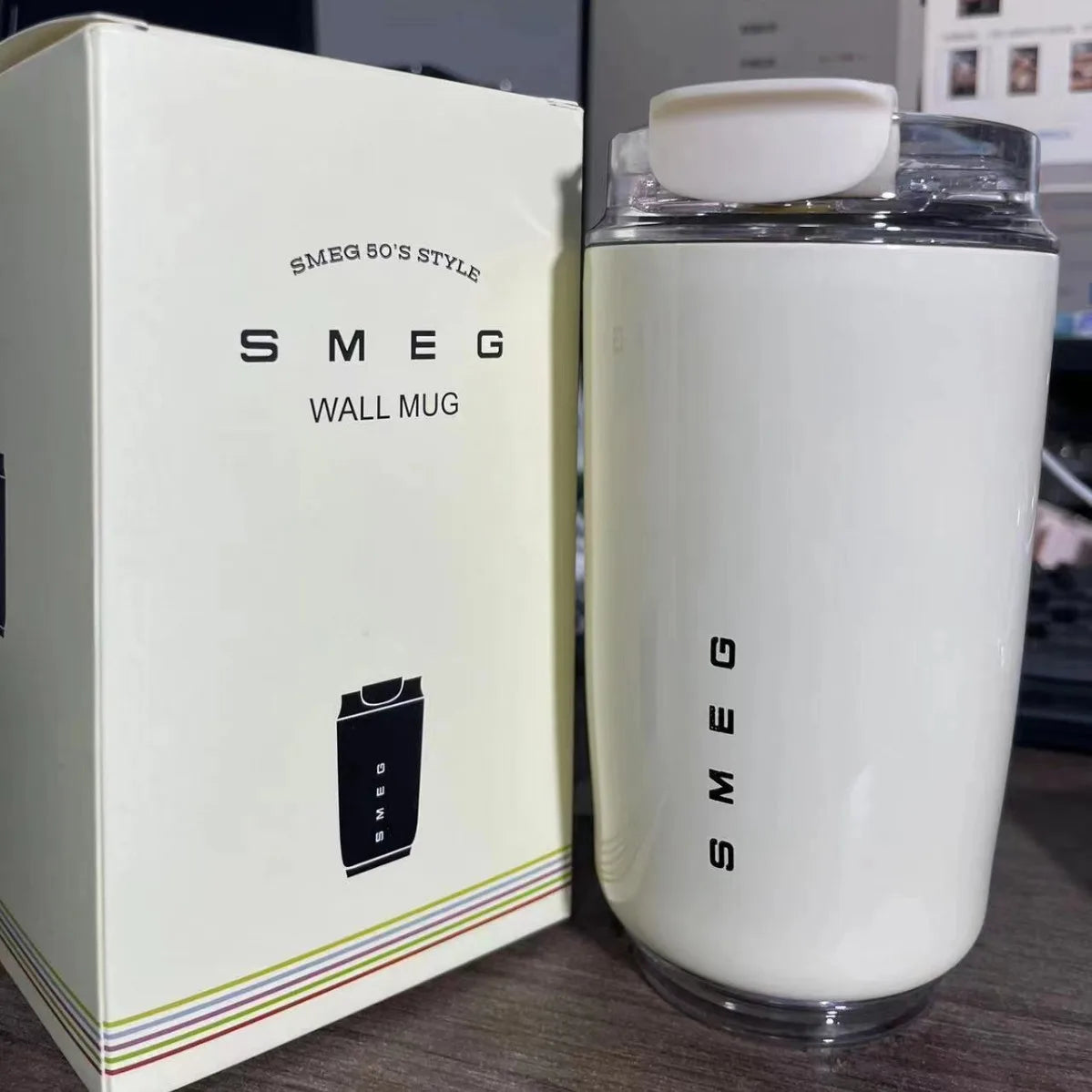 NEW SMEG 240ML  Beverage Cup Travel Portable