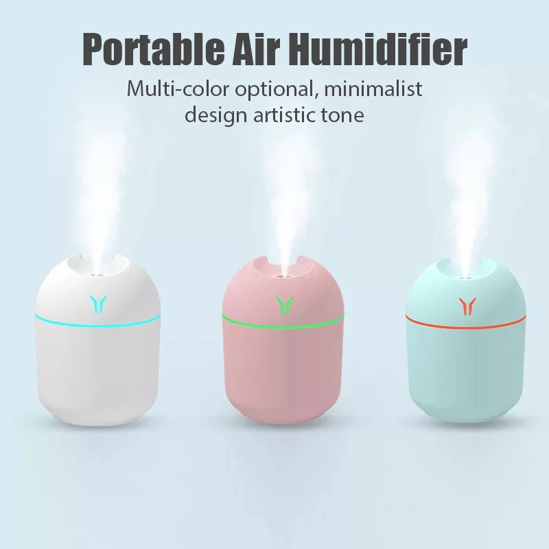 Mini Ultrasonic 250ML Air Humidifier