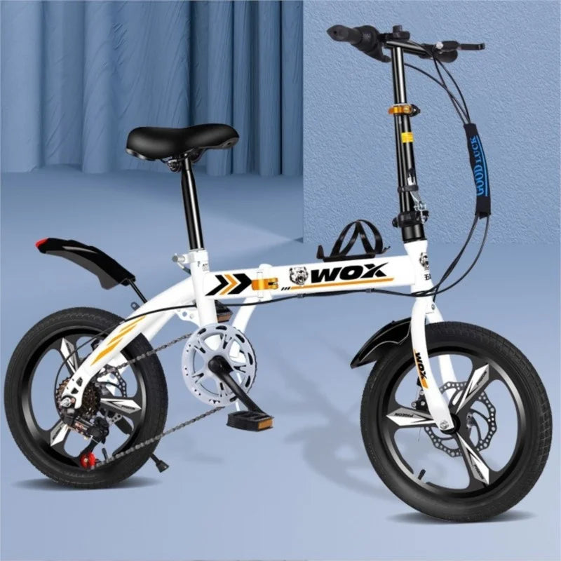 Cooya Folding Mini Lightweight Adult Portable Free Installation 16 "20" College Student Variable Speed Bike Велосипед 20 Дюймов