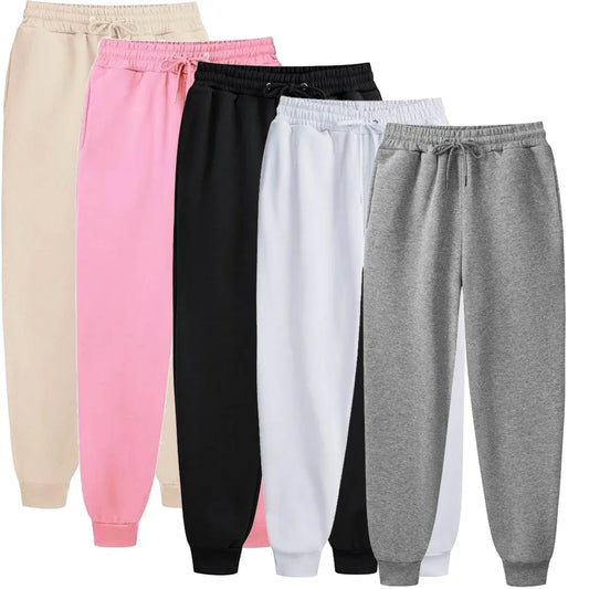 Men's Casual Sweatpants Running Sports Pants Workout Gym Jogging Long Pants Women Loose Drawstring Trousers Fashion 11 Colors