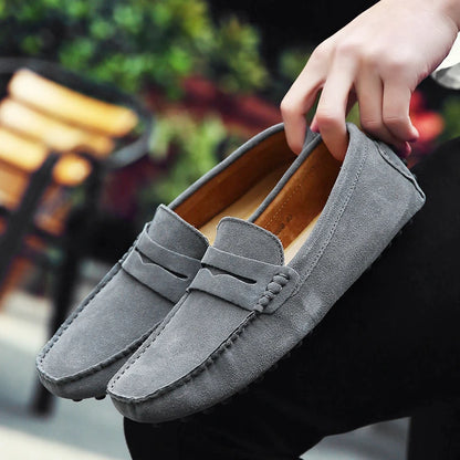 Men Casual Shoes Genuine Leather Loafers