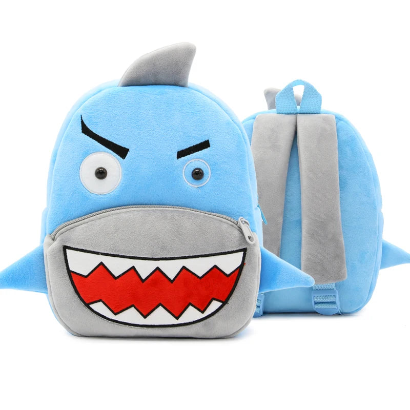 Cartoon cute plush backpack animal backpack boy girl school backpack outing leisure bag