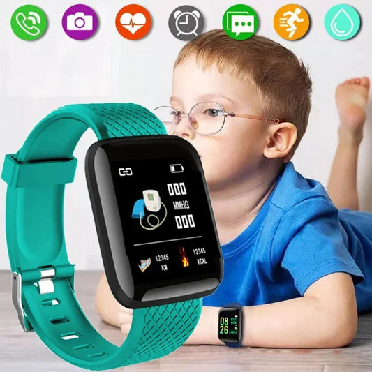 Kids Smart Watch Waterproof Fitness Sport LED Digital Electronics Watches for Children Boys Girls 10-15 years old watches