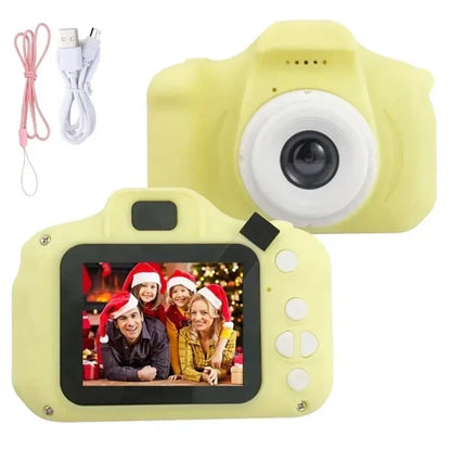 Mini Children Camera X2 Digital Vintage Camera Educational Toys Kids Projection Video Camera Outdoor Photography Toy Gifts 32GB