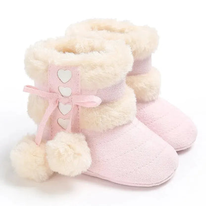 Winter Warm Snow Baby Boots Fluff