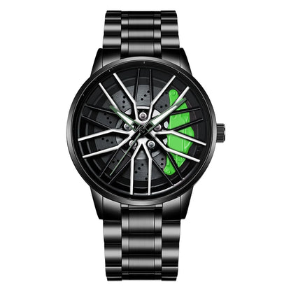 Rotation Men Watches 2024 Top Brand Luxury Wheel Design Style Men Watches For Male Clock Dropshipping relogio masculino Watches