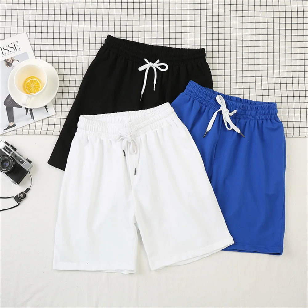 Men's Summer Cool Shorts Swimwear Quickly Dry Surf Beach Board Elastic Waist Casual Pants Male Mesh Running Sports Sweatpant