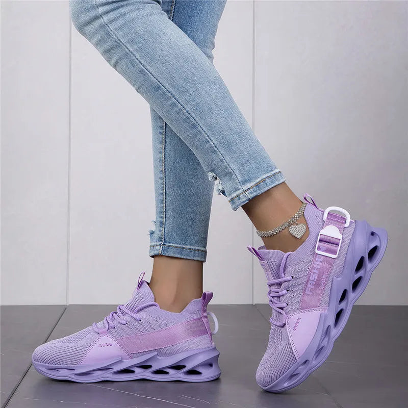 Fashion Purple Casual Sneakers