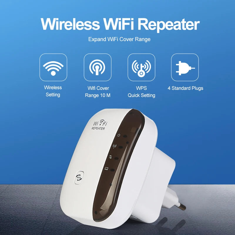 300Mbps Wireless WIFI Repeater 2.4G Router Wifi Range Extender Wi-Fi Signal Amplifier 802.11N Network Card Adapter for PC