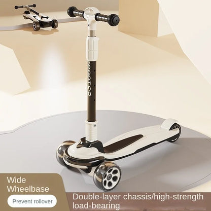 TULX Motion Scooter With Strong Shock Absorption And High Noise Reduction Adopts PU Material For Safer More Convenient Riding