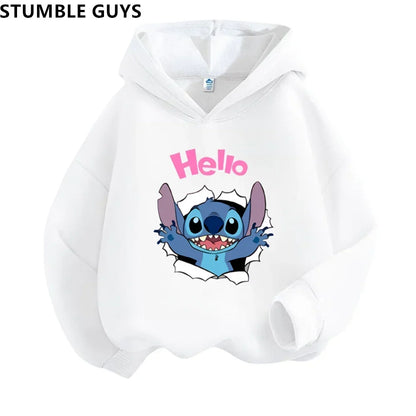 Stitch Hoodie Set Baby Long Sleeve Sweatshirt