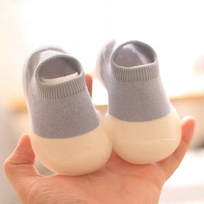 Baby Socks Shoes Infant Color Matching Cute Kids Boys Shoes Doll Soft Soled Child Floor Sneaker BeBe Toddler Girls First Walkers