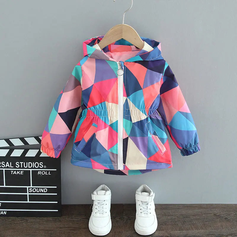 Toddler Boy Jacket Waterproof Wind Jacket Kids Windbreaker Zipper Baby Boy Jacket Spring Summer Coat Children Clothes 3/5/7 Year