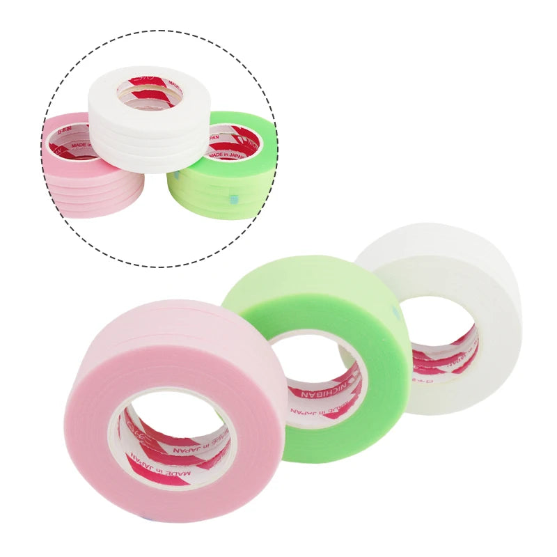 HOT10 Rolls 4mm Width Eyelash Extension Tape Makeup Breathable Easy to Tear Micropore Tape Tools Grafting Lashes Tape