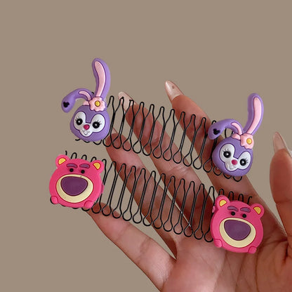 Children's cartoon hair clip, broken hair sorting, bangs hair accessories, girl's hair comb, baby headwear, broken hairpin