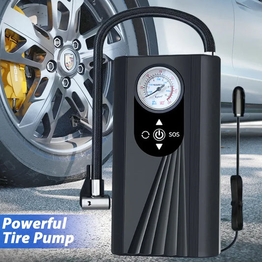 Electric Air Pump Tire Inflator Portable Compressor