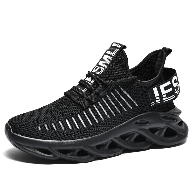 Men Shoes Comfortable Sneakers Breathable Running Shoes For Women Mesh Tennis Sports Shoes Outdoor Air Waling Casual